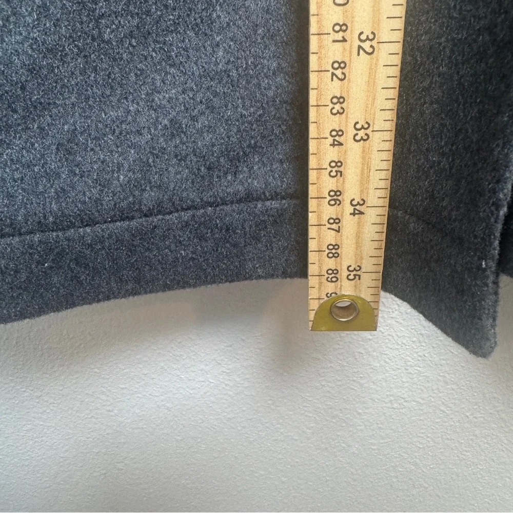Wool Blend Coat by Dylan Grey Size Small - Picture 14 of 16